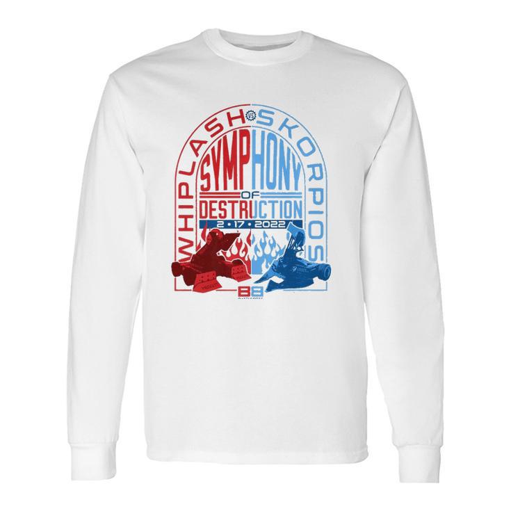 Battlebots February 17Th Main Event Whiplash Vs Skorpios Long Sleeve T-Shirt