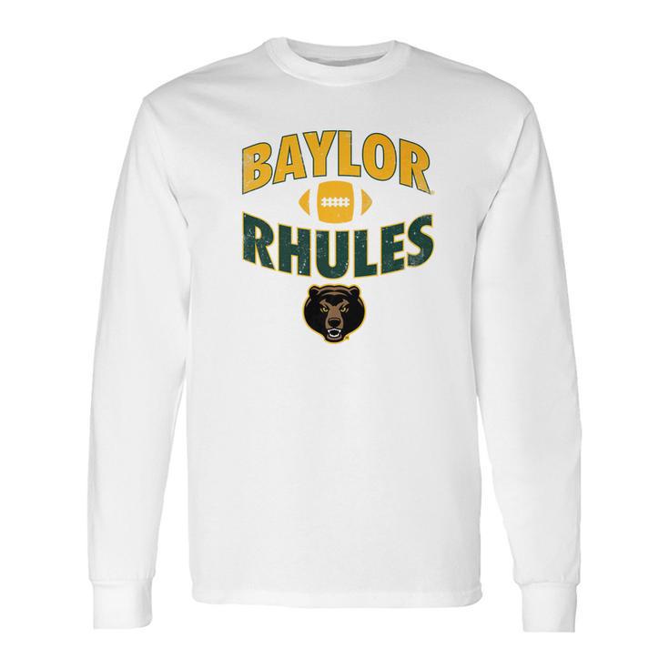 Baylor Bears Baylor Rhules  Apparel Long Sleeve T-Shirt