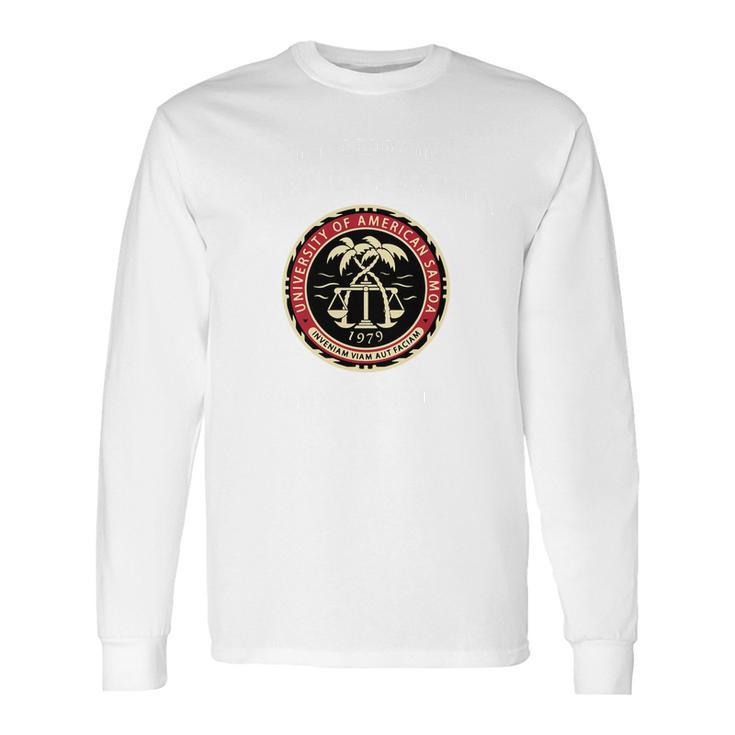 Bcs University Of American Samoa Law School Long Sleeve T-Shirt