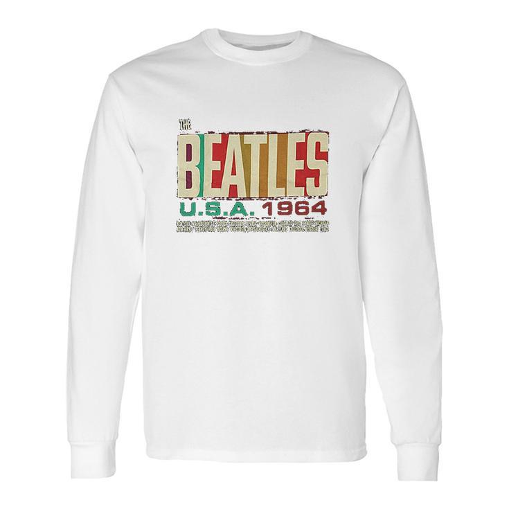 Beatles Usa 1964 Long Sleeve T-Shirt