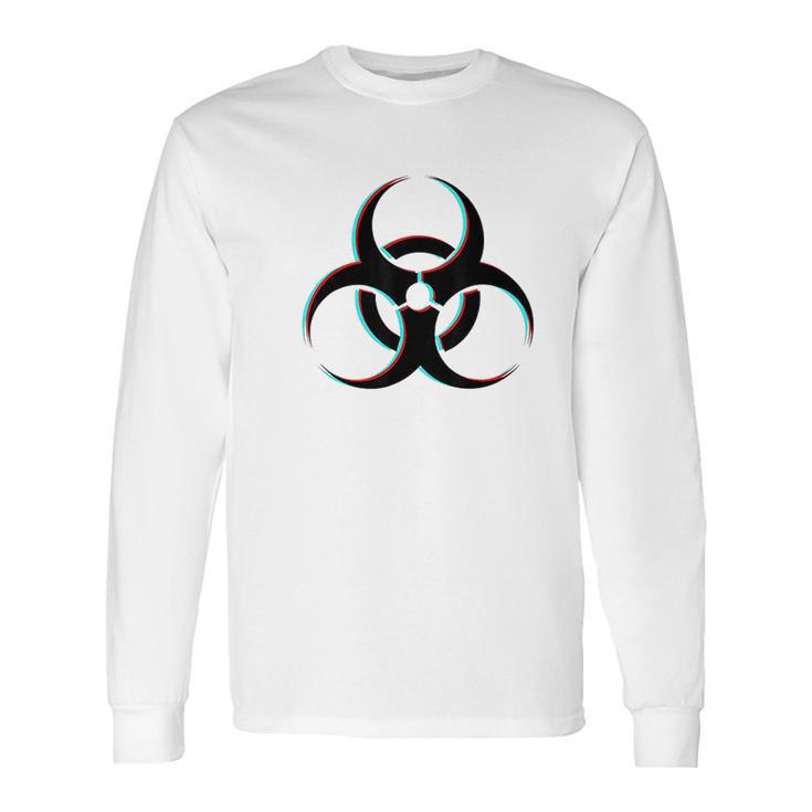 Biohazard Radioactive Symbol Nuclear Long Sleeve T-Shirt