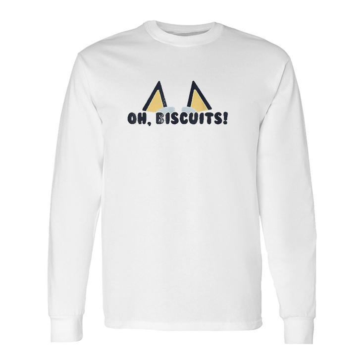 Bluey Oh Biscuits Long Sleeve T-Shirt