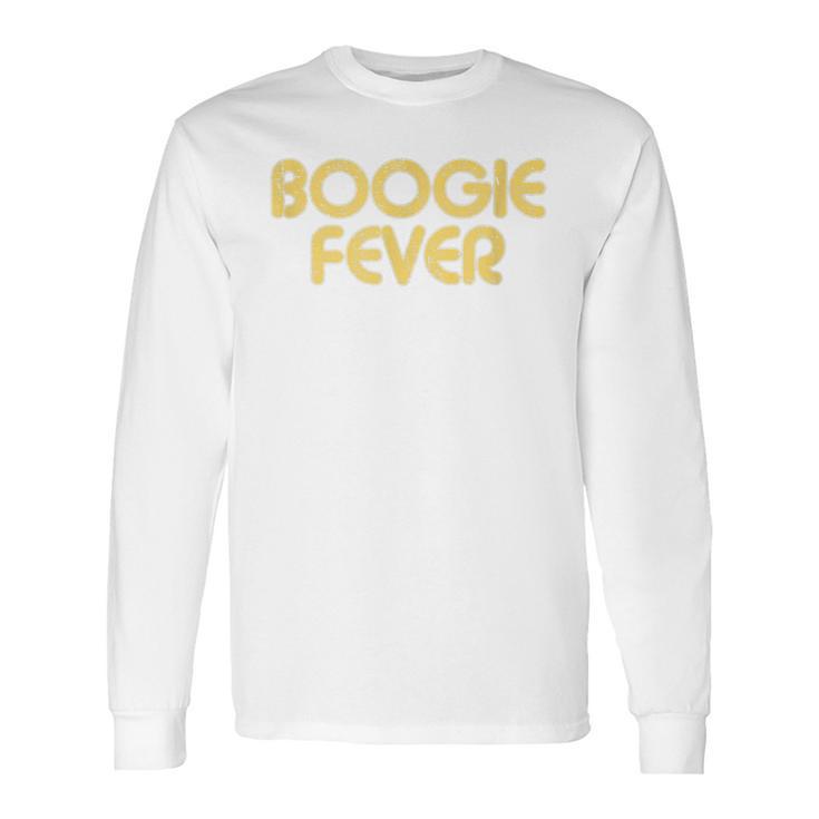 Boogie Fever Vintage Style 1970S Long Sleeve T-Shirt