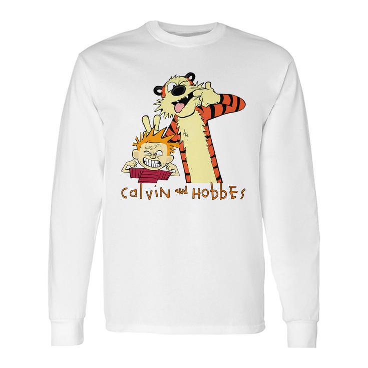 Calvin And Hobbes Long Sleeve T-Shirt