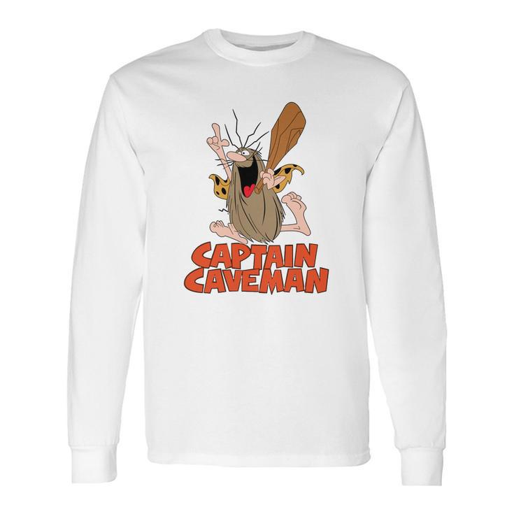 Captain Caveman Long Sleeve T-Shirt