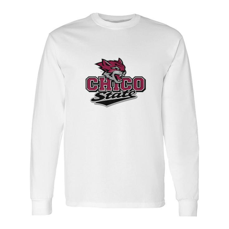 Chico State University Wildcats Ppchi05 Long Sleeve T-Shirt