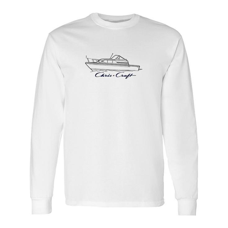 Chris Craft 25 Boat Long Sleeve T-Shirt