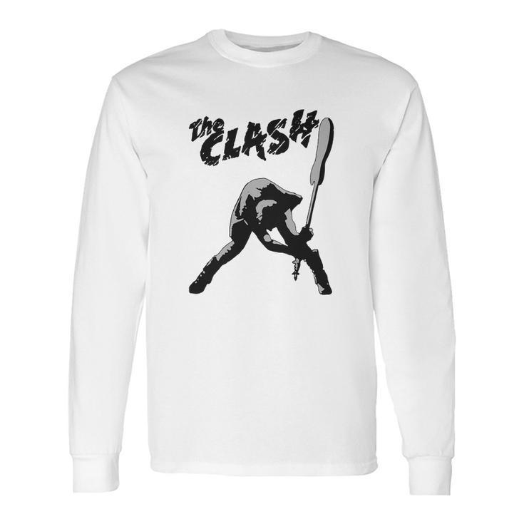 The Clash Guitar Smash Long Sleeve T-Shirt