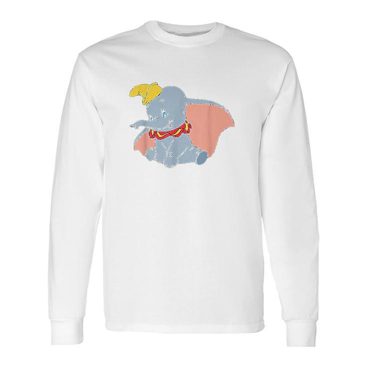 Classic Dumbo Circus Elephant Long Sleeve T-Shirt