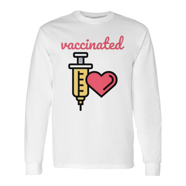 Corona Vaccinated Classic Long Sleeve T-Shirt