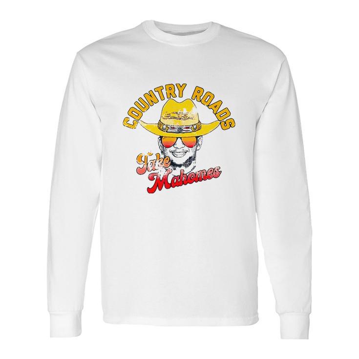 Country Roads Take Mahomes Patrick Mahomes Kansas City Long Sleeve T-Shirt