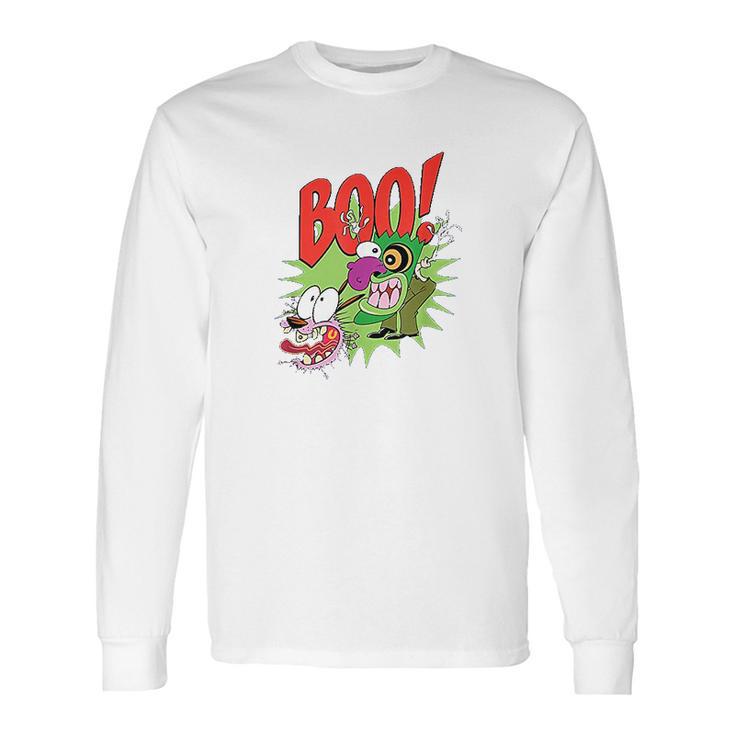 Courage The Cowardly Dog Stupid Dog Long Sleeve T-Shirt