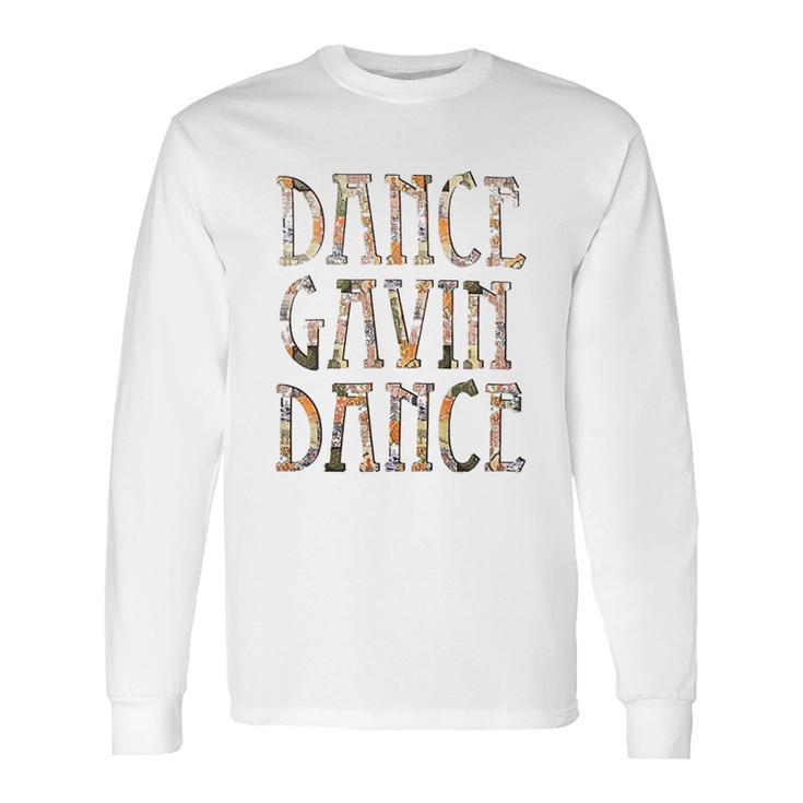 Dance Gavin Dance Collage Logo Long Sleeve T-Shirt