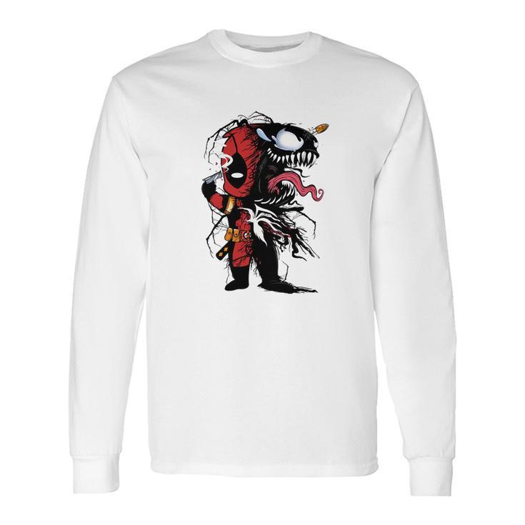 Deadpool Venom Long Sleeve T-Shirt