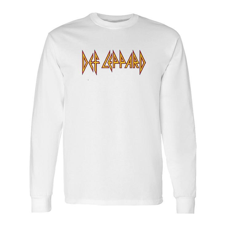 Def Leppard Classic Logo Long Sleeve T-Shirt