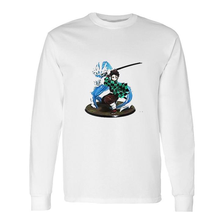 Demon Slayer Aqua Long Sleeve T-Shirt