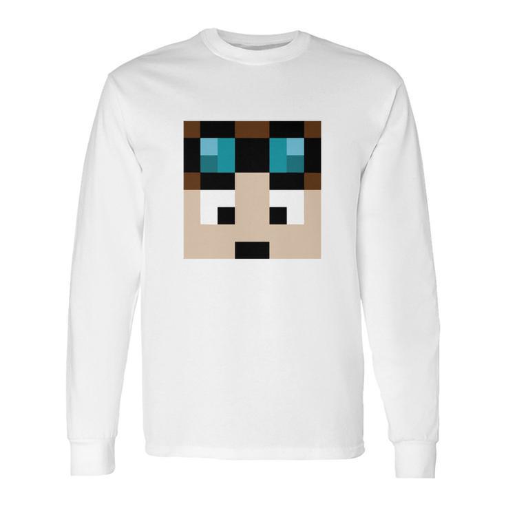 Thediamondminecart Minecraft Skin Long Sleeve T-Shirt