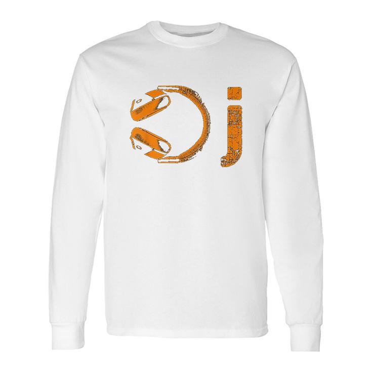 Dj Headphone Heart Being A Djs Party Long Sleeve T-Shirt