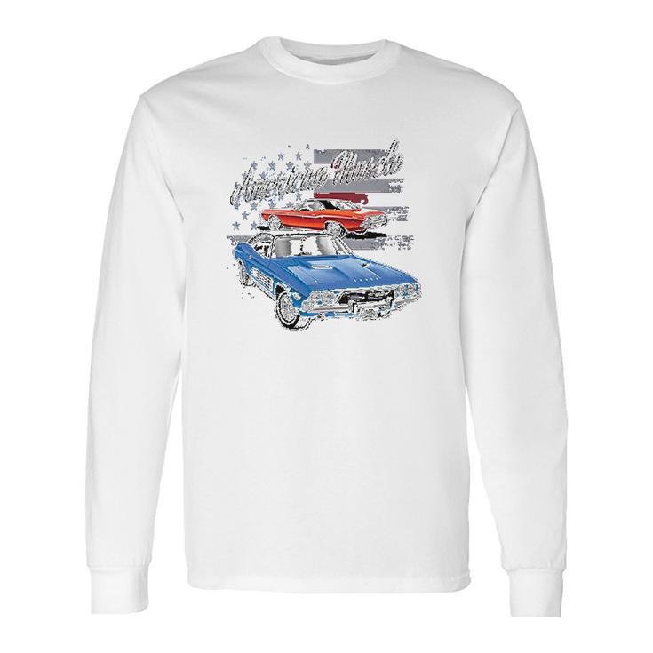 Dodge Challenger American Classic American Muscle Car Long Sleeve T-Shirt