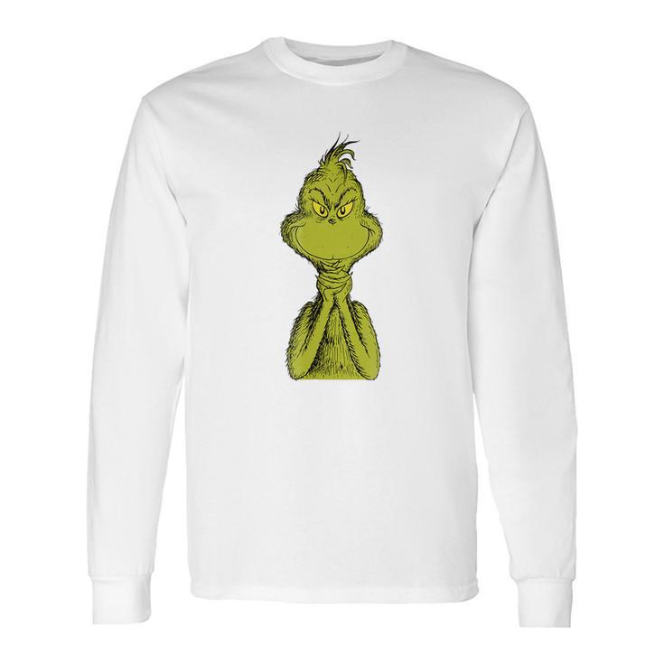 Dr Seuss Classic Sly Grinch Long Sleeve T-Shirt