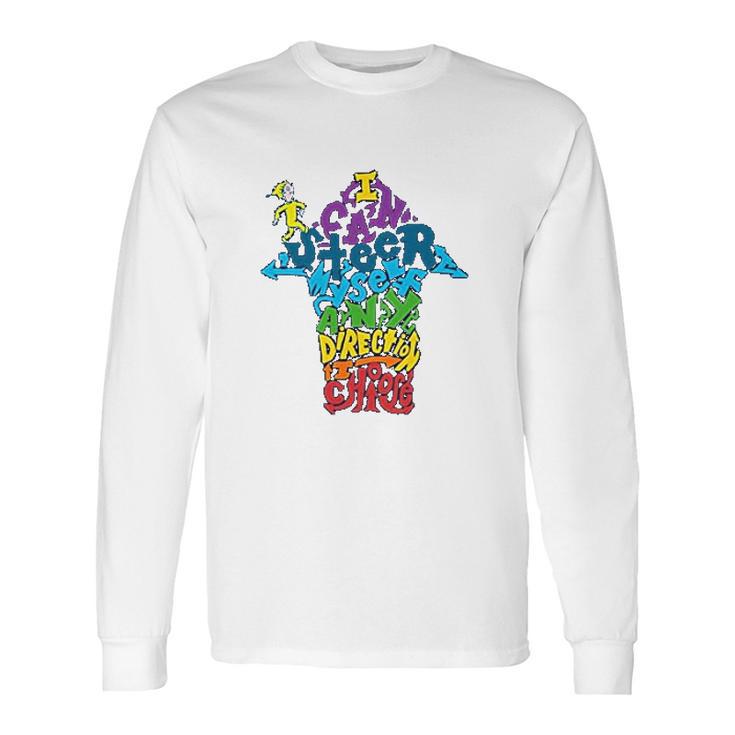 Dr Seuss Oh The Places You Will Go  Any Direction Long Sleeve T-Shirt