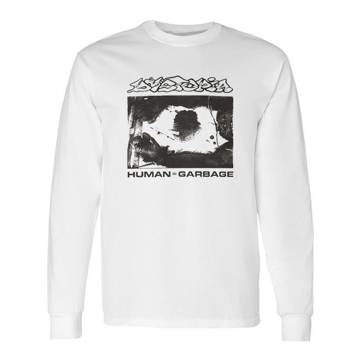 Dystopia Mens Human Garbage Long Sleeve T-Shirt