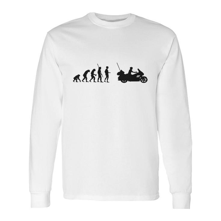 Evolution Motorcycle Goldwing Shirt Limted Edition Long Sleeve T-Shirt