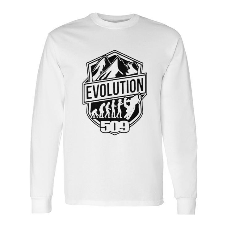 Evolution Of Scooters Braaap Long Sleeve T-Shirt