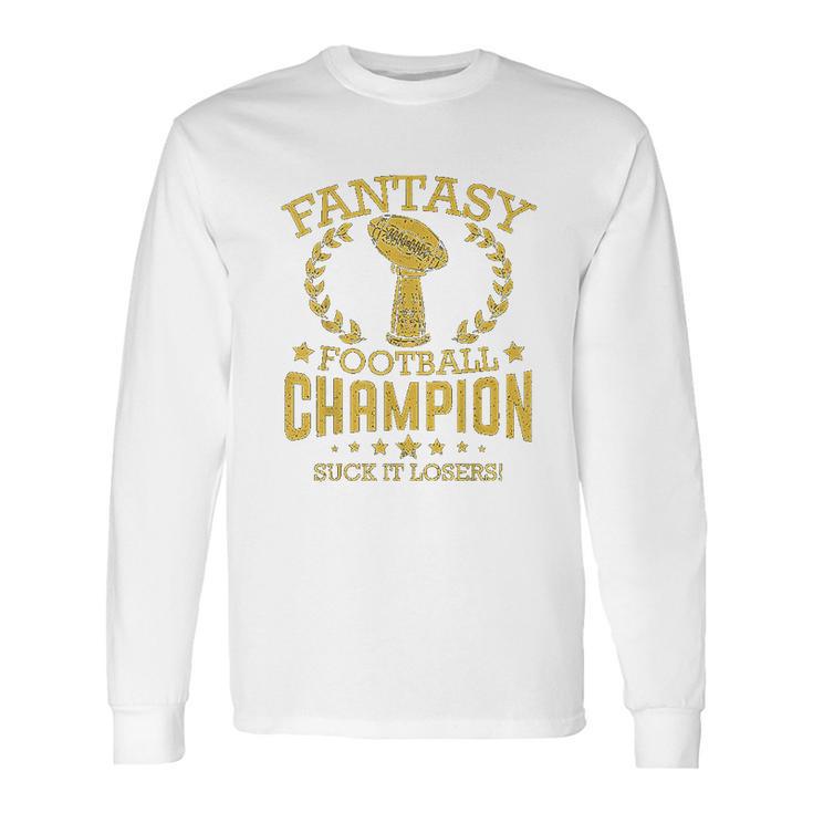 Fantasy Football Champion Long Sleeve T-Shirt