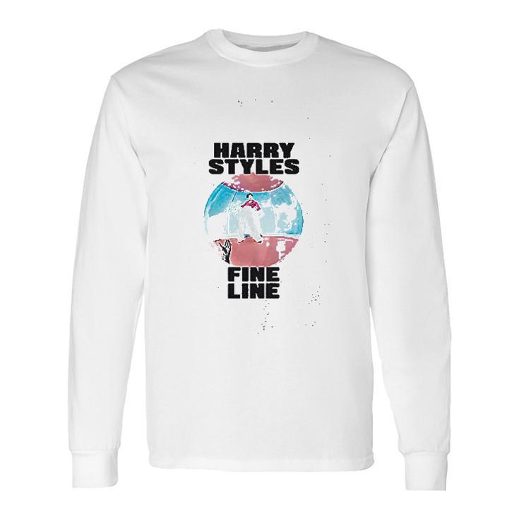 First Name Harry Retro Pattern Vintage Style Long Sleeve T-Shirt