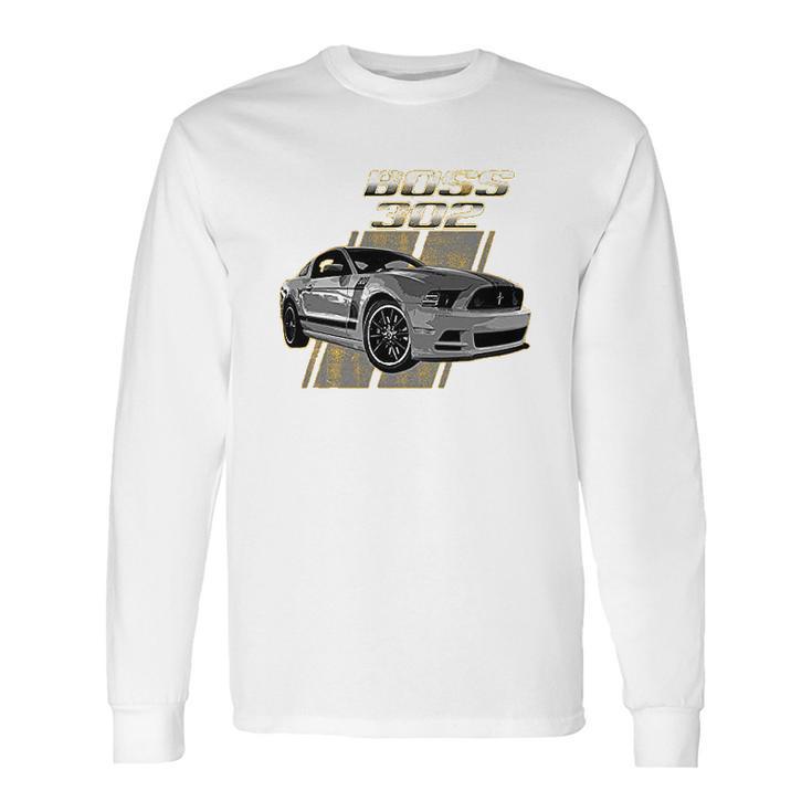 Ford Mustang Boss 302 Long Sleeve T-Shirt