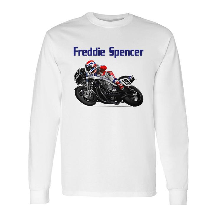 Freddie Spencer Long Sleeve T-Shirt