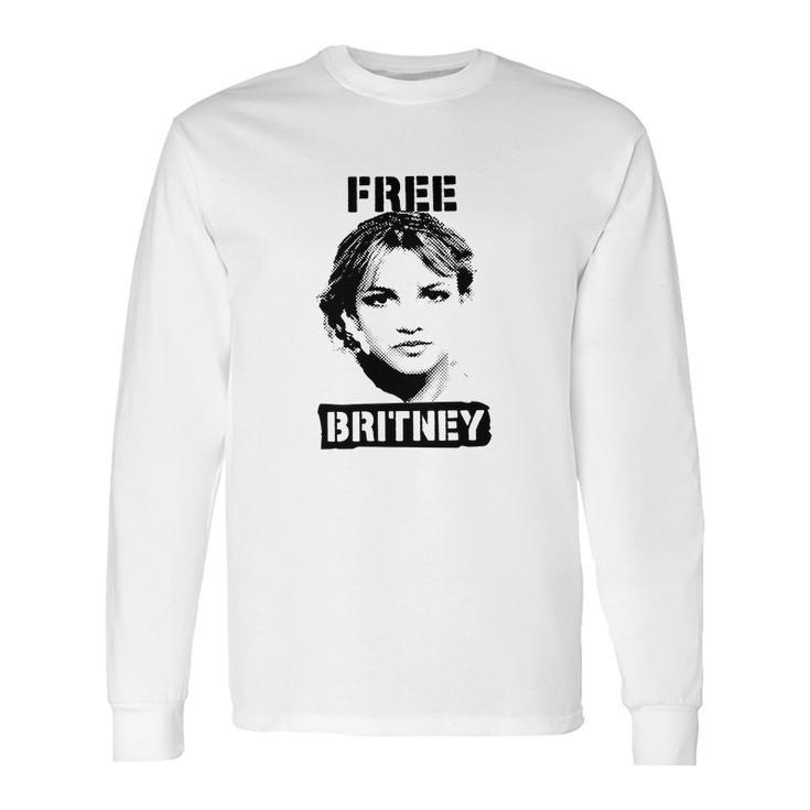 Free Britney Basic Design Long Sleeve T-Shirt