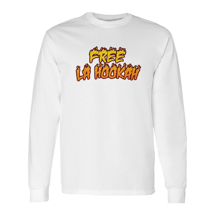 Free La Hookah  La Romana Dembow Bad Trap Bunny Long Sleeve T-Shirt