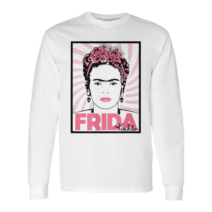 Frida Kahlo Art Portrait Long Sleeve T-Shirt