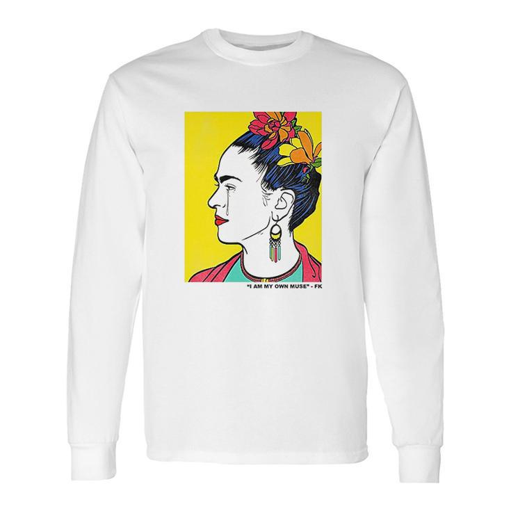 Frida Kahlo Girls Long Sleeve T-Shirt