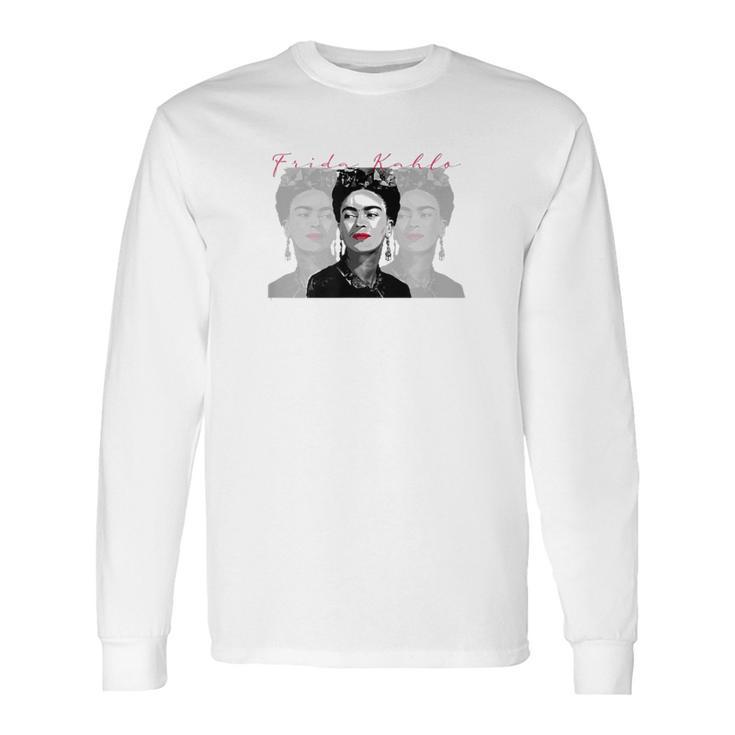 Frida Kahlo Vintage Long Sleeve T-Shirt