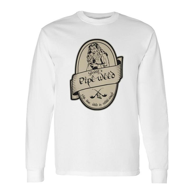 Gandalf Pipe Weed Long Sleeve T-Shirt