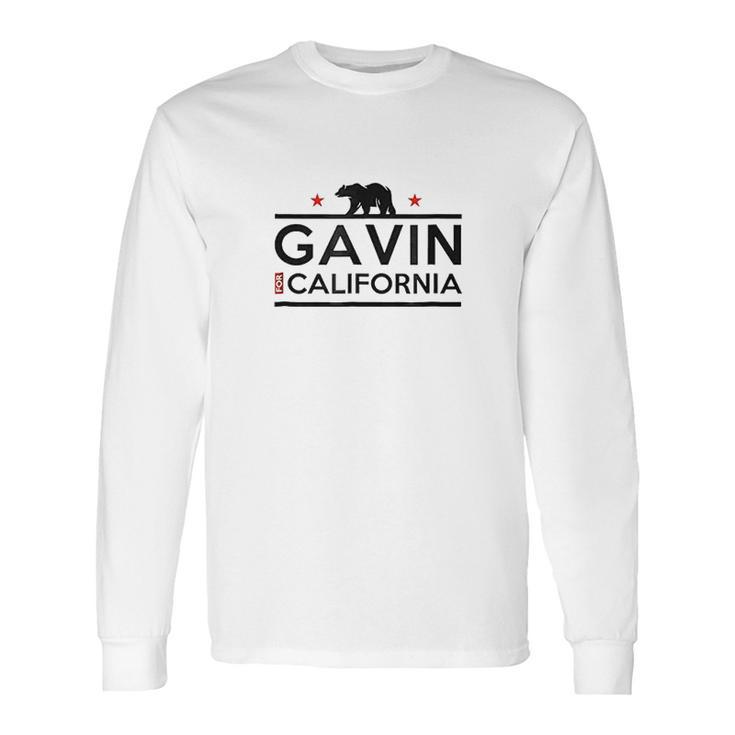 Gavin Newsom For California Governor 2018 Campaign Long Sleeve T-Shirt