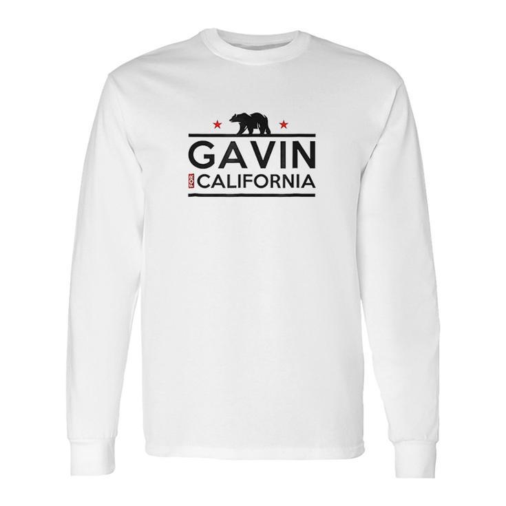 Gavin Newsom For California Governor Campaign Long Sleeve T-Shirt