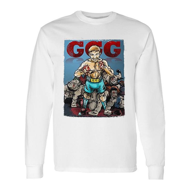 Gennady Golovkin Ggg Boxing Long Sleeve T-Shirt