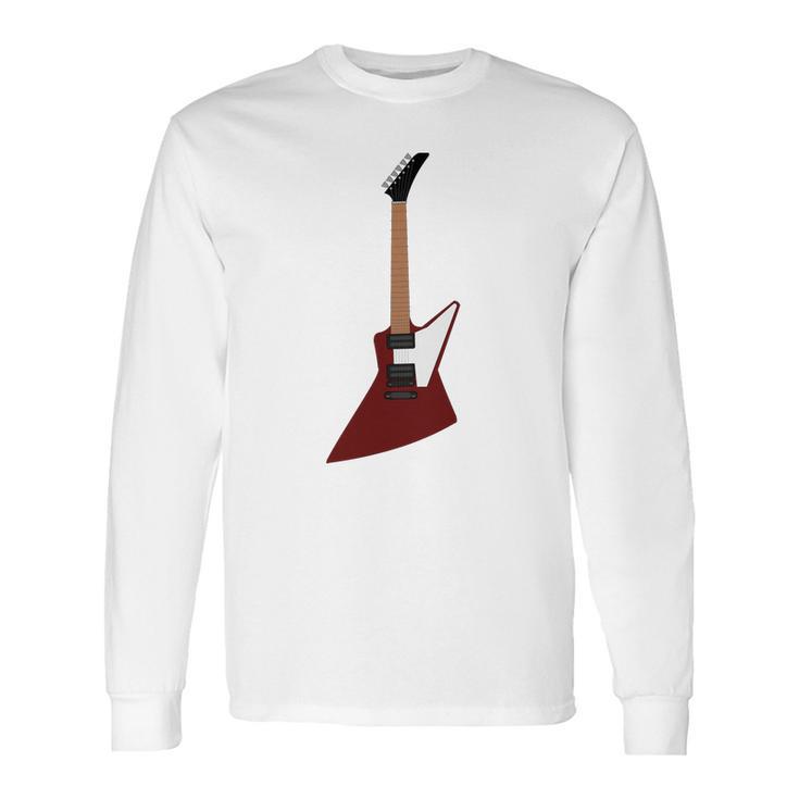 Gibson Explorer Guitar T Shirt Long Sleeve T-Shirt