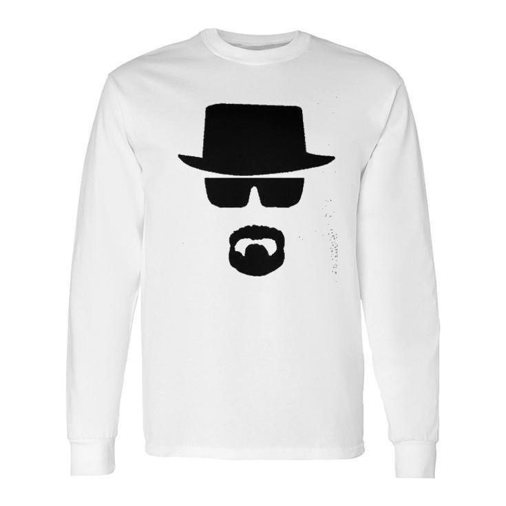 Gildan Heisenberg W White Face Long Sleeve T-Shirt