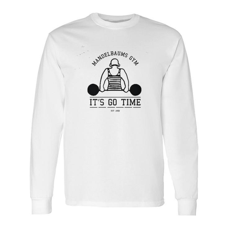 Guerrilla  Mandelbaums Gym Funny Graphic Long Sleeve T-Shirt