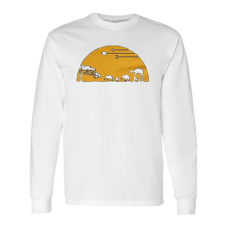 Guerrilla Tree Graphic Space Long Sleeve T-Shirt