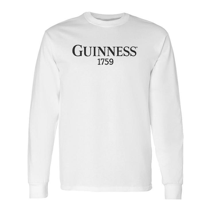 Guinness Green And Grey Heathered Vintage Baseball Long Sleeve T-Shirt