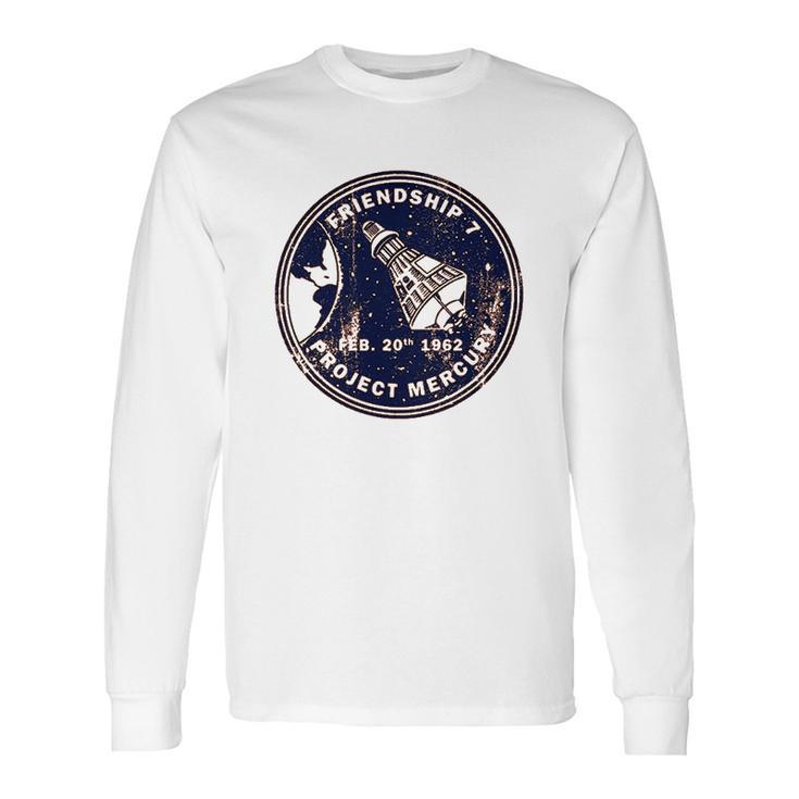 Hank Player Usa Nasa Project Mercury Long Sleeve T-Shirt