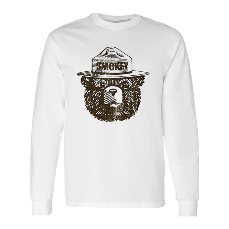 Hank Player Usa Official Smokey Bear Long Sleeve T-Shirt