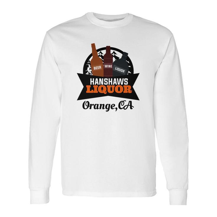 Hanshaw Liquor Orange Ca Long Sleeve T-Shirt