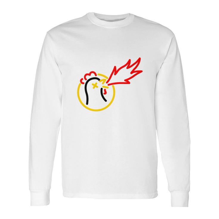 Hot Ones Basic Line Art Long Sleeve T-Shirt